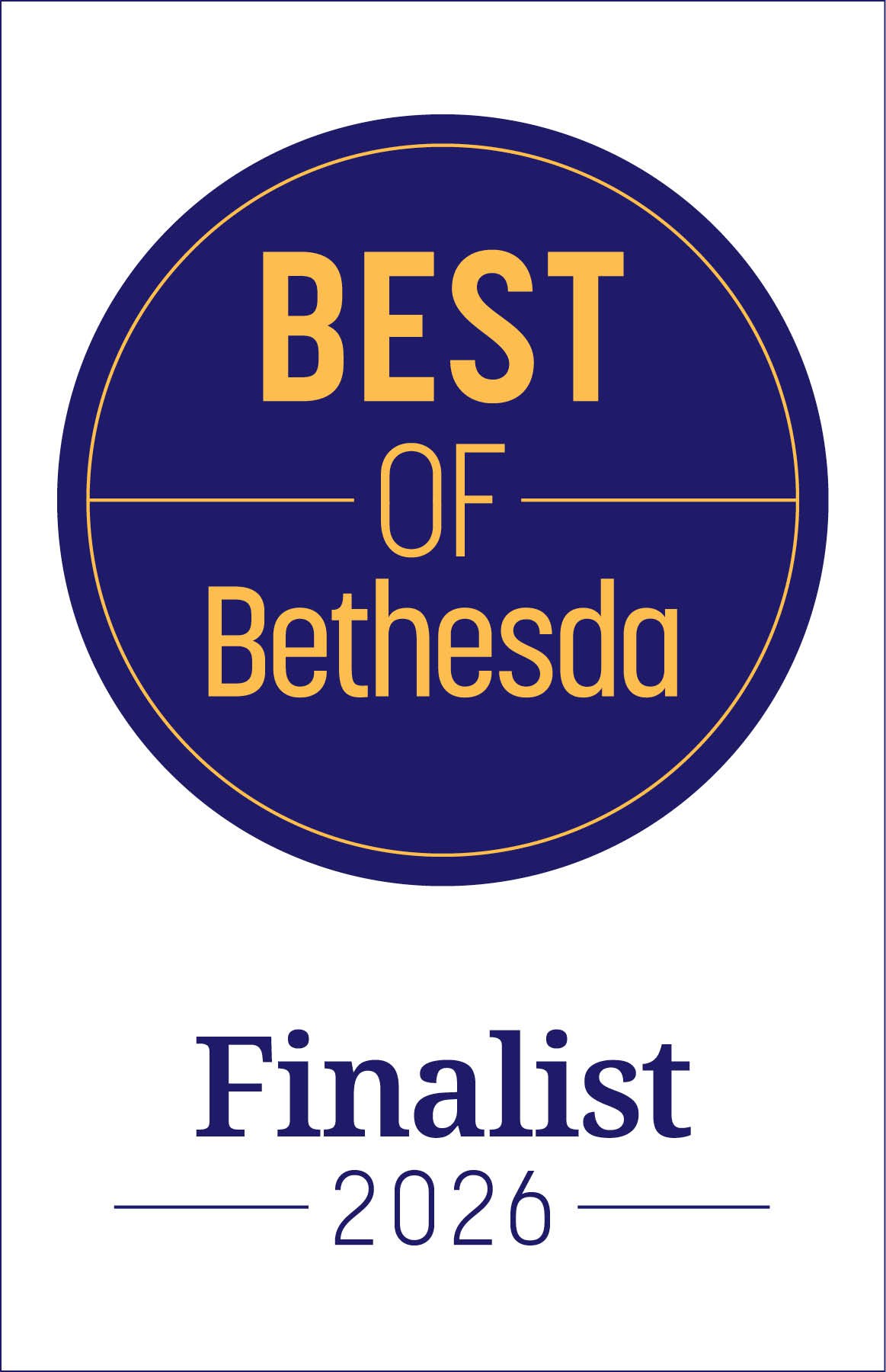 Best of Bethesda Finalist 2026 - Dog-Friendly Restaurant